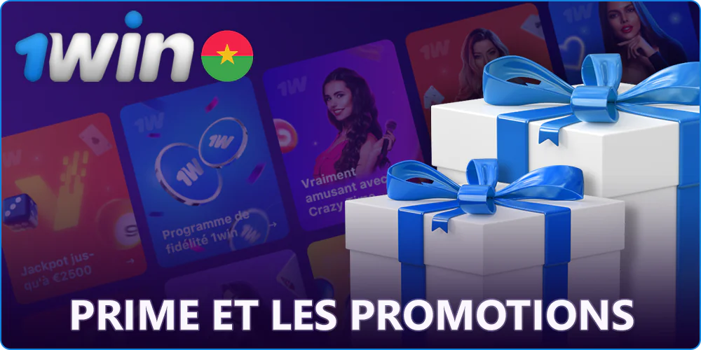 Offres de bonus 1Win au Burkina Faso