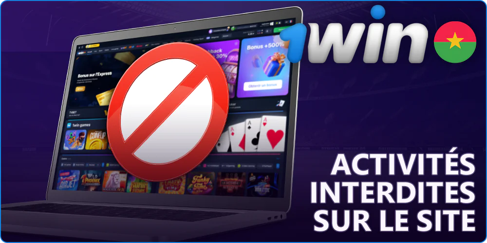 Activités interdites sur 1Win