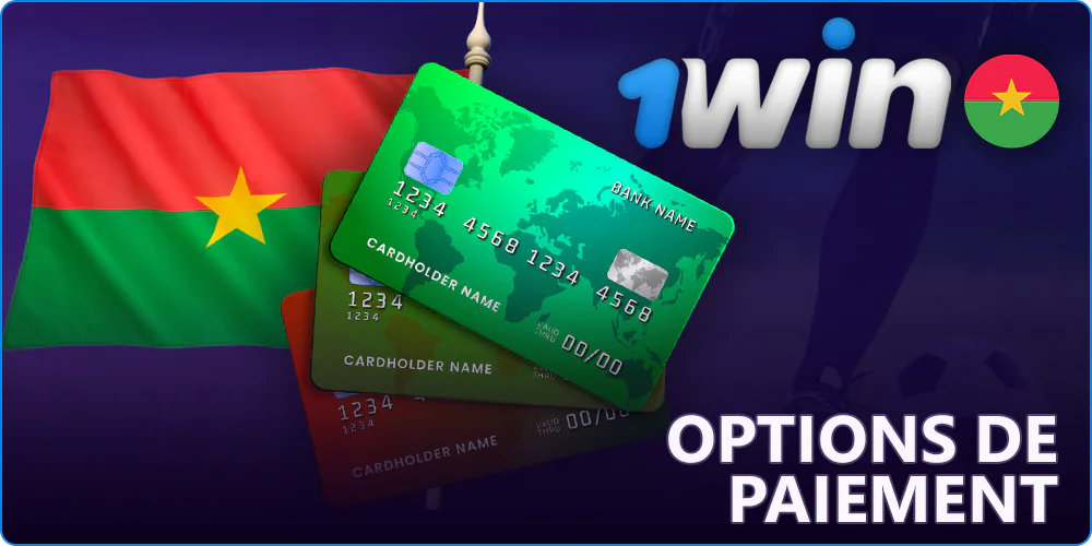 Moyens de paiement 1Win au Burkina Faso