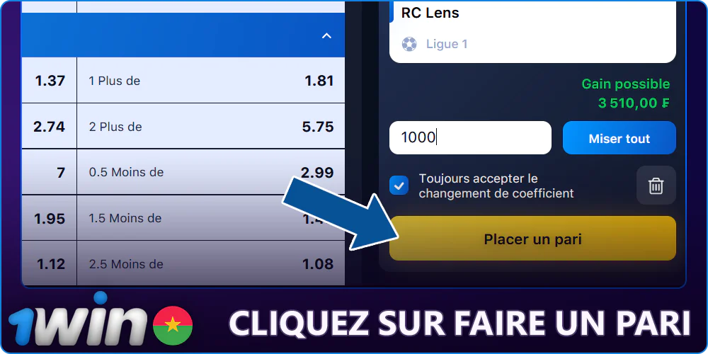 Parier sur 1Win